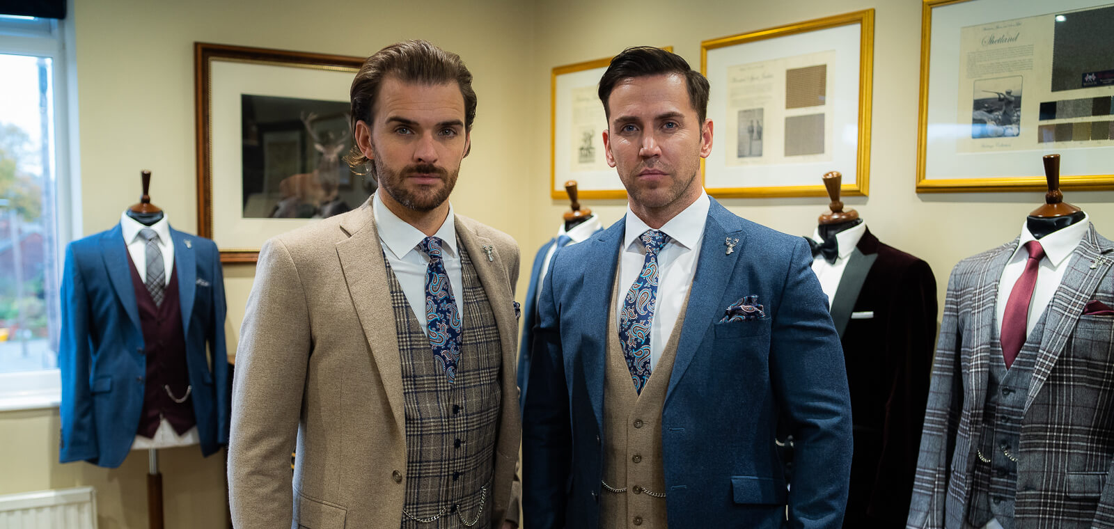 Whitfield & Ward - WEDDING SUIT INSPIRATION - Our Balmoral morning